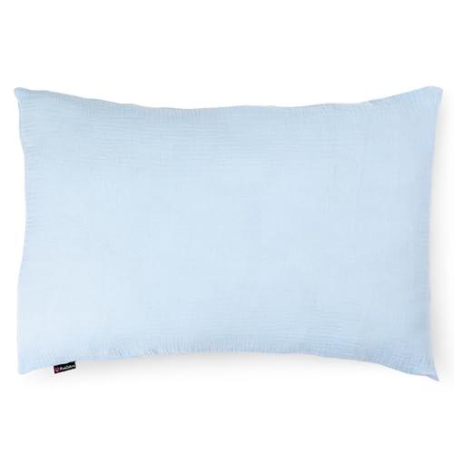 El Descanso Sostenible: Análisis de la Funda de Almohada de Muselina Orgánica PinkZebra