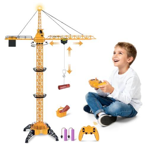 Gigantes de la construcción en miniatura: Análisis de la grúa torre JONRRYIN