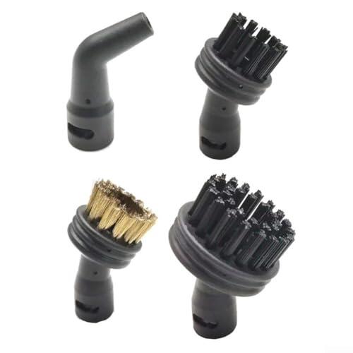 Para accesorios de mopa de vapor Kitfort KT-1000-03, juego de boquillas de vapor de mano con herramientas de limpieza de varita de extensión, piezas de repuesto de cepillo de piso para limpiador de
