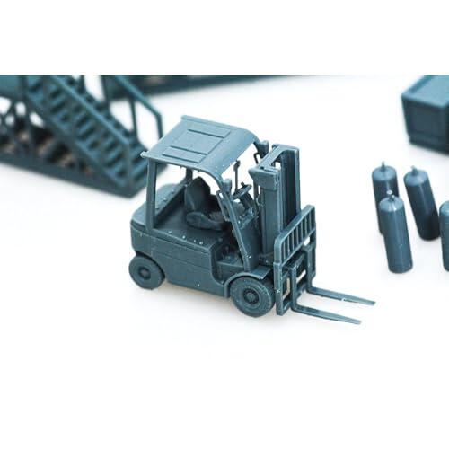 MRY-SFW Modelos 1/160 Plataforma de mantenimiento de locomotoras de tren G Accesorios