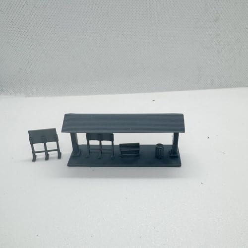 MRY-SFW Plataforma de pasajeros de estación pequeña 1/144 para diseño ferroviario