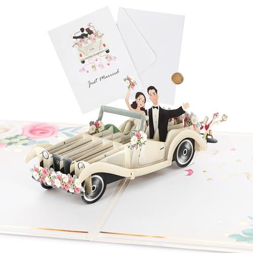 El detalle perfecto para regalar en bodas: Tarjeta 3D Pop-Up de CraftWerk