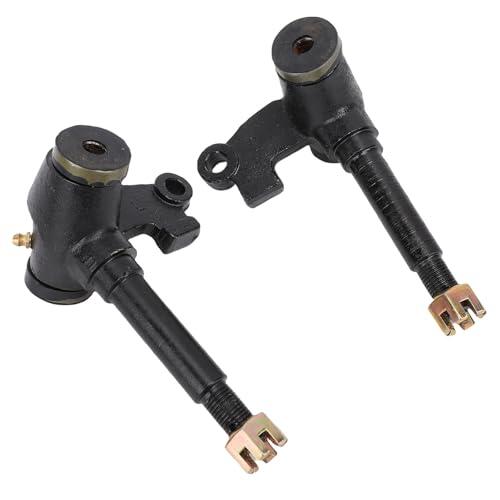 Keenso Eje de Nudillo de Dirección, Eje de Puntal de Dirección Izquierdo y Derecho para Go Karts UTV de 110 Ml, 150 Ml, 200 y 250