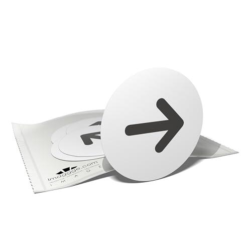 Guía práctica para una señalización eficaz con adhesivos de flechas direccionales
