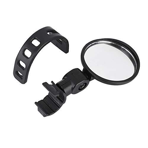ZJchao Espejo Retrovisor para Manillar de Bicicleta Giratorio de ángulo Flexible, Accesorio para Bicicleta de Alta Definición, Liviano y Seguro