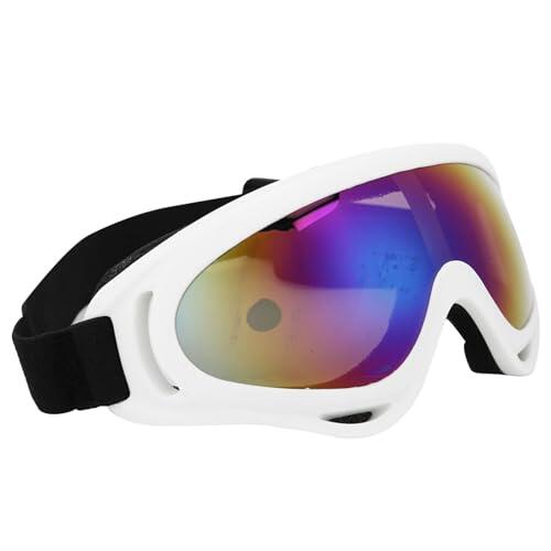 ZJchao 10 Años PC Gafas de esquí a Prueba de Viento - Gafas de Ciclismo Unisex para Deportes Al Aire para Adultos y Niños, para Esquiar y Montar con Bandas Elásticas (#1)