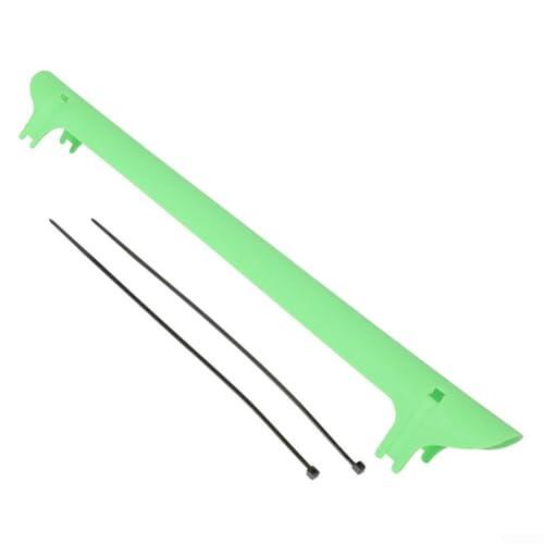 Posheliox Protector de marco de bicicleta de montaña, protector de cadena de plástico, protector de arañazos para horquilla trasera para bicicletas de carretera y plegables con bridas reutilizables