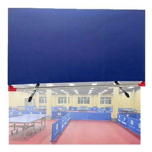 Caja portátil de tenis de mesa para gimnasio y escuela, divisor de área bloqueada