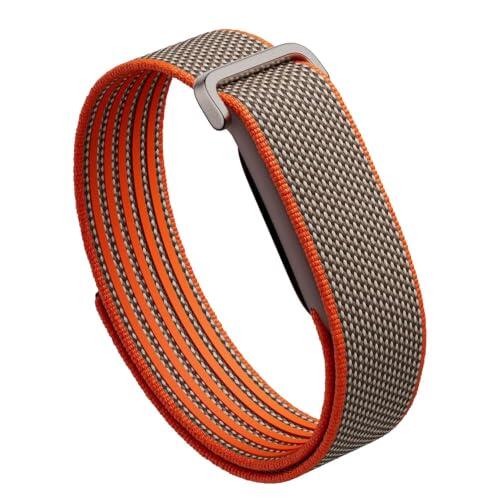 Correa para Fitbit Air Band | Correas Nylon con Hebilla de Acero Inoxidable | Pulsera trenzado ajustable antisalpicaduras para monitor de fitness sin pantalla