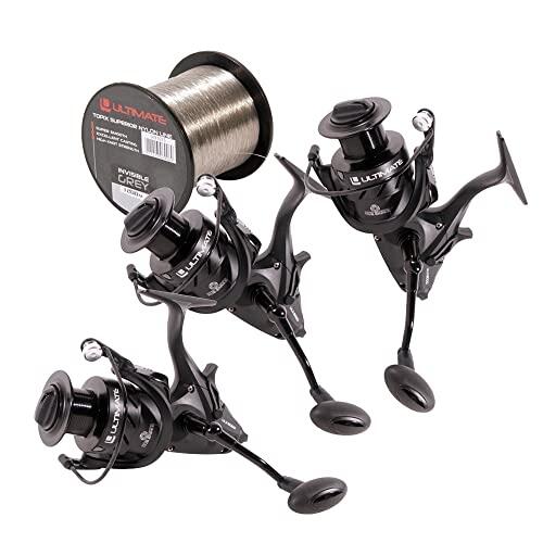 Ultimate ULX Carp 8000-3pcs Combo with Nylon - Combo Carpfishing