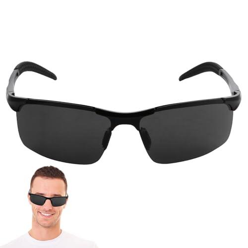 INOOMP Gafas para Ciclismo de Hombre Protección UV y Diseño Liviano de Plástico, Resistentes al Viento para Deportes al Aire Libre y Fiesta Verano