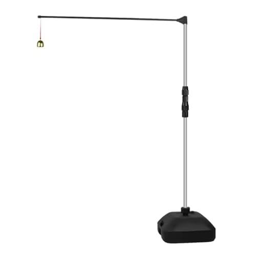 Entrenador vertical del salto con la campana, soporte de medición de la altura del acero inoxidable, monitor de rebote ajustable para el entrenamiento del voleibol del baloncesto, herramienta de fitne