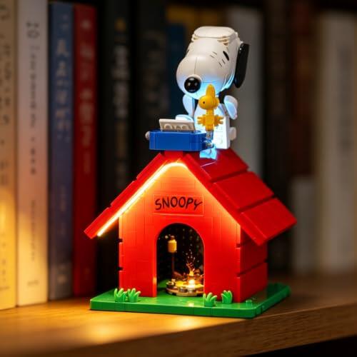 Ilumina el Nicho de Snoopy: Análisis del Kit de Luces YEABRICKS para LEGO