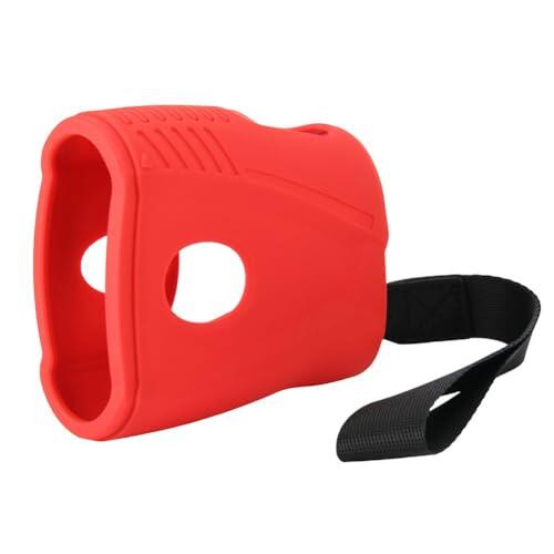 JoyousMall Funda de silicona para telémetro Calla-way 300 Pro, funda protectora de cuerpo completo con cordón, piel de gel suave a prueba de golpes, color rojo