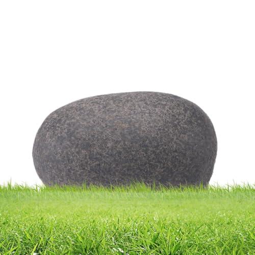 Genérico Falsa Piedra Exterior para Llaves,Multifuncional Resistente a la Intemperie - Llavero de Piedra Artificial,para Jardín Patio Trasero Césped Propietarios Estudiantes