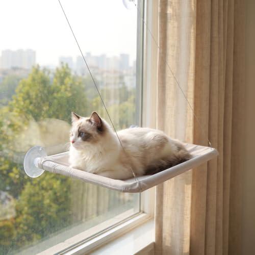 El paraíso felino en casa: Análisis completo de la hamaca de ventana HhBdy