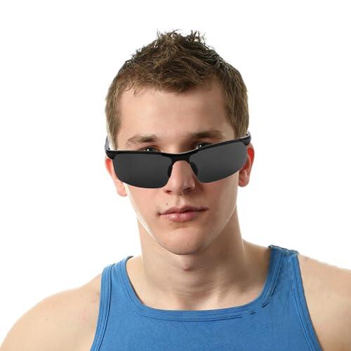 Alasum Gafas de Motocross para Hombre Ligeras Plástico Estilo Moderno Ideales para Fiesta Verano y Deportes al Aire Libre