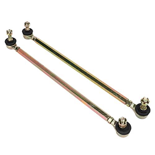 AMONIDA Conjunto de Barra de Acoplamiento Kit de Acero Premium para ATV con 2 Barras de Acoplamiento 4 Extremos