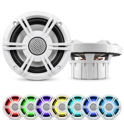 Potencia y Color en el Agua: Análisis de los Altavoces Marinos Liwogi 6,5"