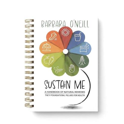 Sustain M, libreta de direcciones, manual de curación natural, diario de remedios herbales, organizador personal de medicina herbal, papelería y suministros de oficina, regalo para adultos, familiares