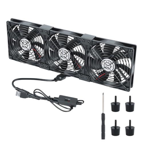 Análisis Técnico del Sistema de Refrigeración ELUTENG Triple 140mm para Equipos y Racks