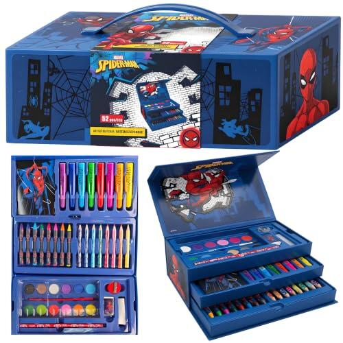 El maletín de arte definitivo de Spider-Man para pequeños artistas