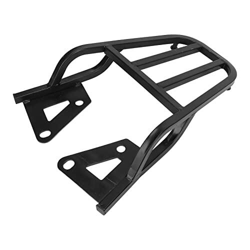 Cosiki Portaequipajes Trasero para Motocicleta, Estante Portador Resistente y Duradero, Repuesto para Grom MSX125, Hierro Negro, 1x