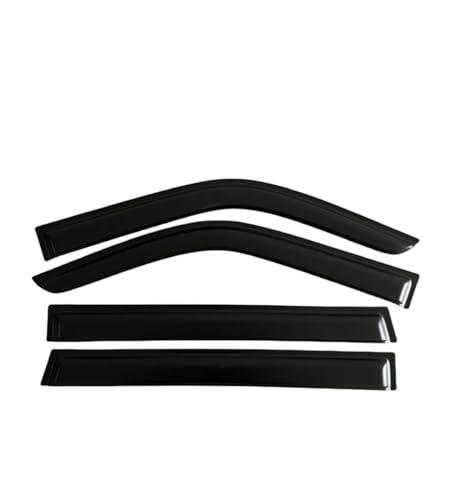 Deflectores Viento ventanilla Trasera para Mitsubishi Montero Sport K80/K90/PA/PAII 1997-2004 Protector Visera Ventana Deflector Ventilación Lateral Montaje Exterior