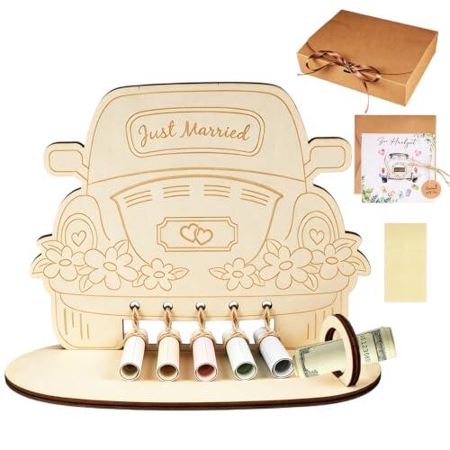 Elegancia y originalidad: descubre el set de regalo de bodas de madera Suaywo