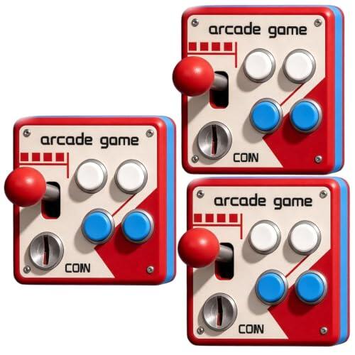 Transforma tus paredes en un tributo a la era dorada de los videojuegos con este panel arcade retro