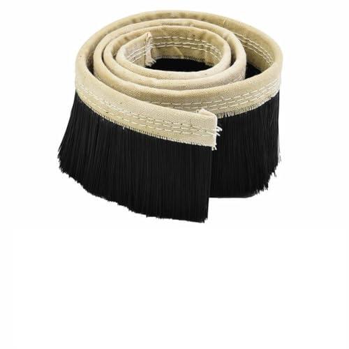 EasyByMall Cubierta de nailon para aspiradora para máquina de grabado CNC, 70 mm/100 mm de ancho, 1 m de longitud, protector antipolvo para motor