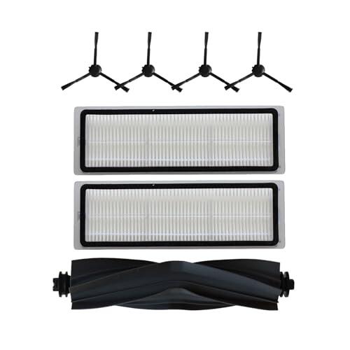 EasyByMall Kit de piezas de repuesto para aspiradora compatible con Dreame L10s Pro Gen3, L10s Plus, L10 Prime, L10s Ultra, Xiaomi X20+, juego de 7 piezas