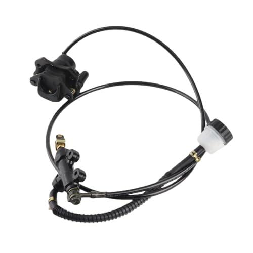 Generic Kit de Freno de Disco Hidráulico, con Rotor de Pastillas de Freno de Pinza para Dirt Bike Quad ATV Go Kart