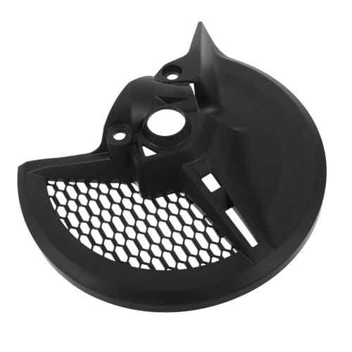 Hemobllo Protección para Disco de Freno de Motocicleta, Cubierta Negra de PP con Diseño Moderno y Resistente al Desgaste, Compatible con Motocross y Accesorios de Moto