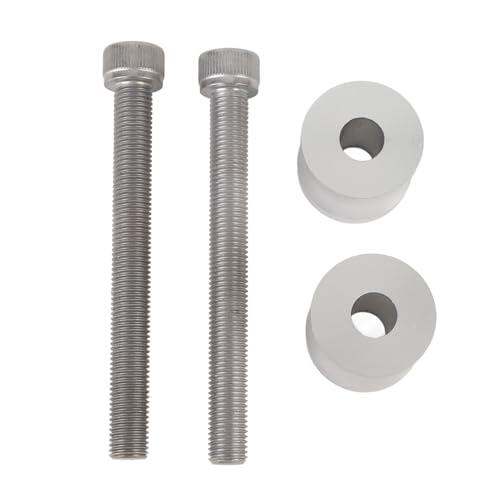 Qqmora Extensión del Elevador de Manillar de Motocicleta Adaptador de Abrazadera de Montaje de Barra Elevadora de Manillar Aumento de de 25 Mm Aleación de Aluminio CNC 6063 con