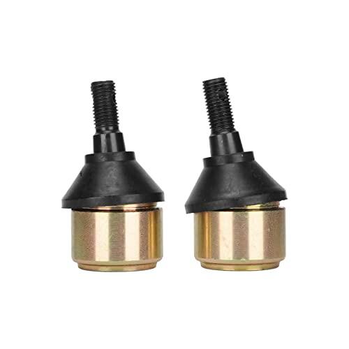 Tbest Kit de Rótula 7061158 706 1158 70 61158 2 Piezas Suspensión Delantera Inferior Goma de Acero Cromado OEM 7061130 7061153 7080364 7080673 7080927 con Hardware para ATV UTV