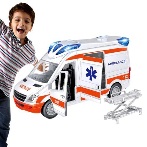 Vehículo de Rescate: Características y Especificaciones de la Ambulancia de Juguete de 27 cm