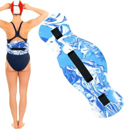 Cinturón de natación - Ayuda para Flotar 62x21x3cm Flotabilidad,