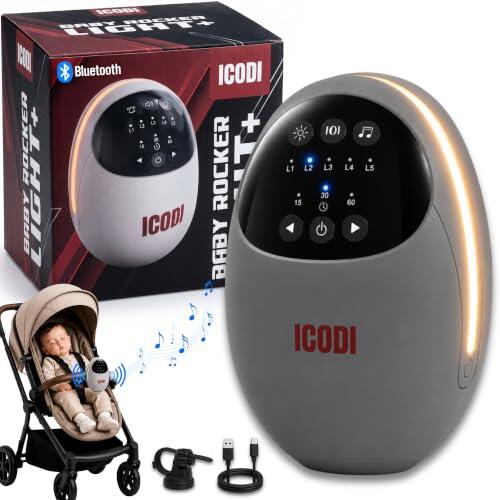 La revolución en el descanso infantil: Mecedora automática 4 en 1 para carritos y cunas