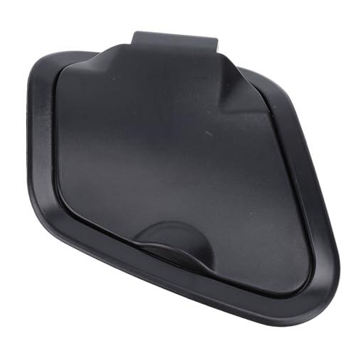 UPALDHOU Tapa de la Cubierta del Bolsillo Lateral de la Motocicleta, ABS Impermeable a Prueba de Polvo para NMAX125 NMAX155 NMAX V1 V2 2020-2023 (Black)