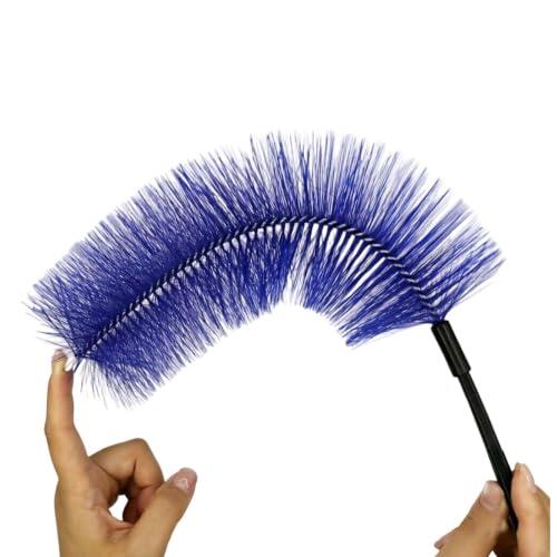 Fan Cleaner Brush Microfiber Reusable Bendable Deep Cleaning Duster For Ceiling Fans Air Conditioners Window Screens Drapes Door Frames Blinds Crevices Corners Home Cleaning Tool