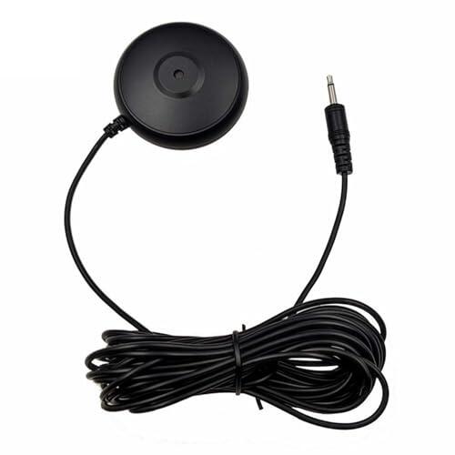 XAGMODSHN Micrófono de conferencia de 3,5 mm portátil para computadora, micrófono de condensador omnidireccional Plug Play para reuniones, chatear y jugar