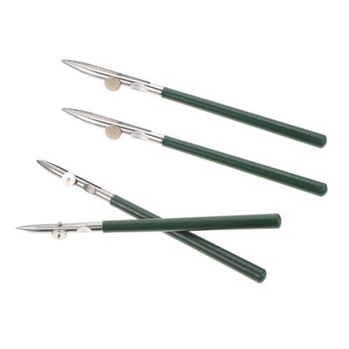 ULDIGI Rotuladores Ajustables para Dibujar Líneas Rectas Bolígrafos de Plástico y Hierro, Kit de 4 Piezas Fácil de Guardar y Transportar para Artistas y Dibujo a Mano