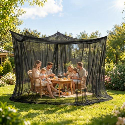 Disfruta del aire libre sin molestos insectos con la mosquitera Bocguy de 3x3 metros