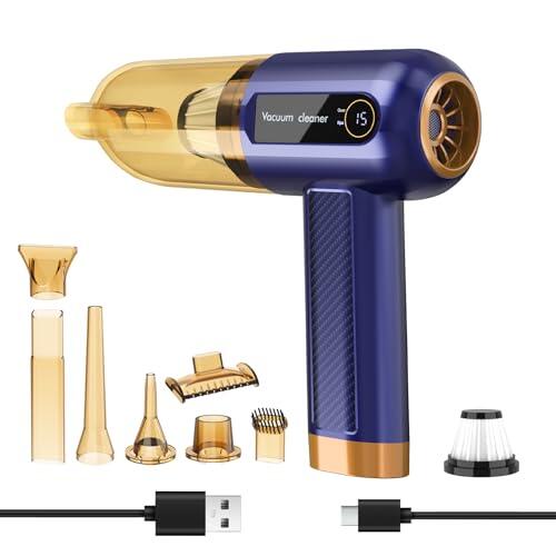 Kizivion Aspiradora de Mano sin Cables Potente 15000Pa Recargable