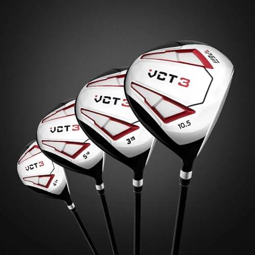 Nº 1W/3W/5W/Iron Fairway Wood - Conductor de golf híbrido para hombre, cara de aleación de aluminio, palo de golf de gran capacidad, madera para deportes al aire libre (madera n.º 5)