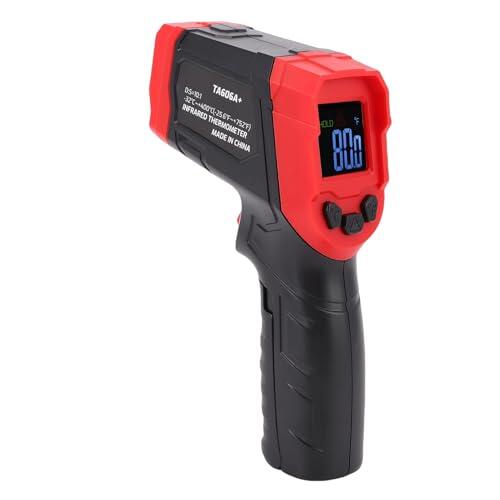 Cocoarm Termómetro Infrarrojo ABS Pistola de Temperatura sin Contacto Relación de Distancia de 10 a 1 Lecturas LCD Rápidas para Cocina Mantenimiento del Hogar y Uso Industrial