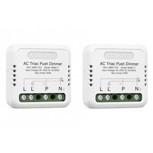 Reguladores Triac A2ZWORLD: Análisis técnico de los dimmers de CA de 150W