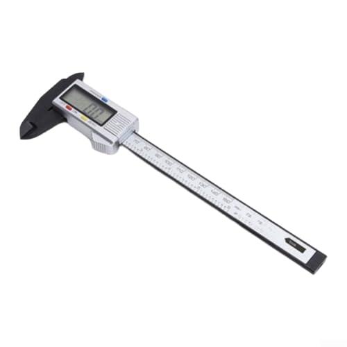Calibrador digital LCD 0-150mm Vernier Tipo Herramienta de medición de joyería mm pulgadas Unidad de conmutación Función de apagado automático