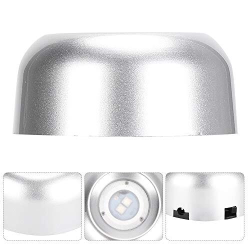 Base de Luz LED con Pantalla Colorida de Ensueño, Soporte Luminoso de 7 Colores para Bolas de Cristal y Manualidades, Tamaño Portátil Pequeño, Incluye Cable USB